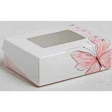 Коробка для кондитерских изделий "Мечтай" 10*8*3,5 см